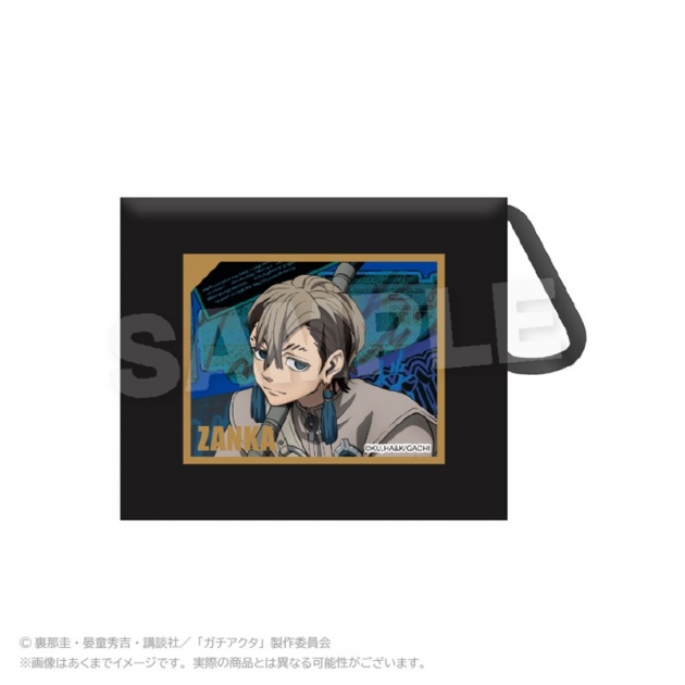 【グッズ-ポーチ】ガチアクタ レザースナップポーチ アングラシティver. ザンカ