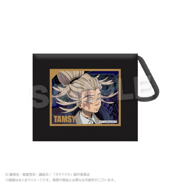 【グッズ-ポーチ】ガチアクタ レザースナップポーチ アングラシティver. タムジー