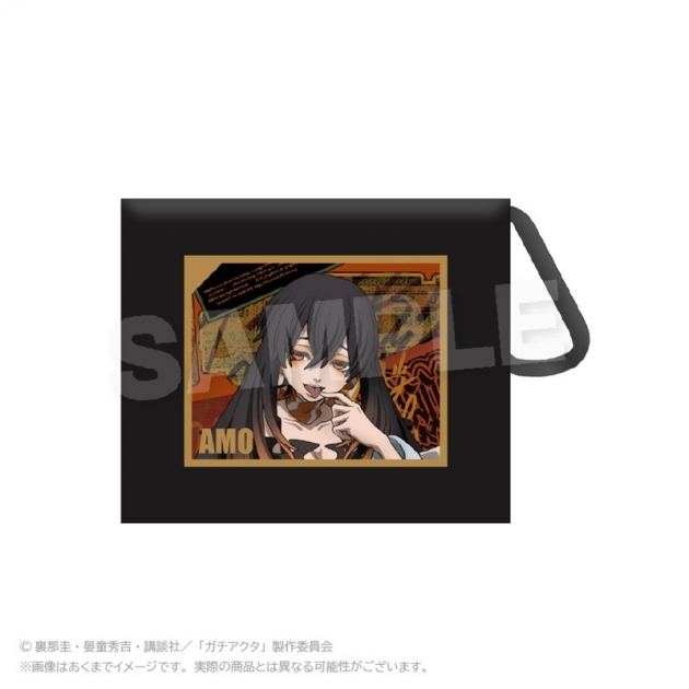 【グッズ-ポーチ】ガチアクタ レザースナップポーチ アングラシティver. アモ