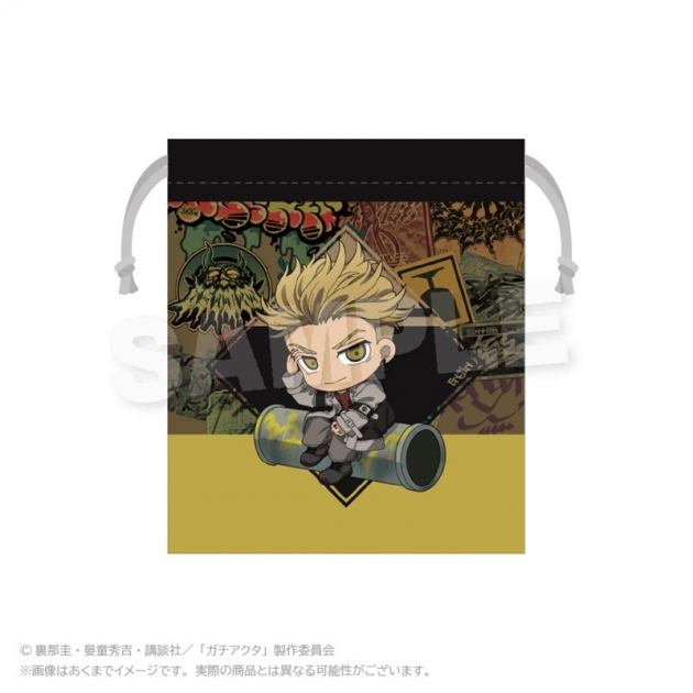 【グッズ-巾着】ガチアクタ ミニ巾着 アングラシティver. エンジン