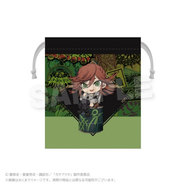 【グッズ-巾着】ガチアクタ ミニ巾着 アングラシティver. リヨウ