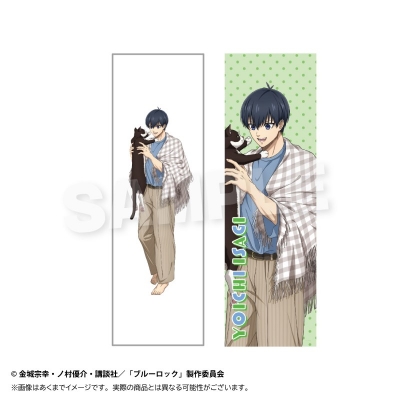 【グッズ-クッションカバー】ブルーロック ロングクッションカバー 猫と戯れver. 潔 世一