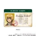 【グッズ-カード】進撃の巨人 兵団証アクリルカード アルミンの画像