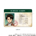 【グッズ-カード】進撃の巨人 兵団証アクリルカード リヴァイの画像