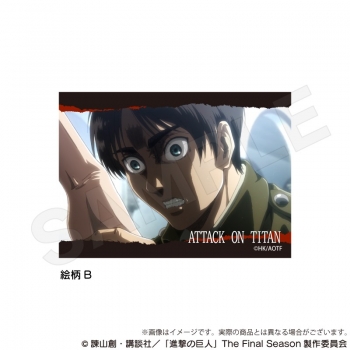グッズ-置きもの】進撃の巨人 場面写アクリルブロック 絵柄B | アニメイト