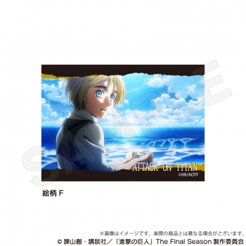 グッズ-置きもの】進撃の巨人 場面写アクリルブロック 絵柄F | アニメイト