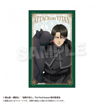 グッズ-置きもの】進撃の巨人 アクリルブロック ウィンターアニマルver 