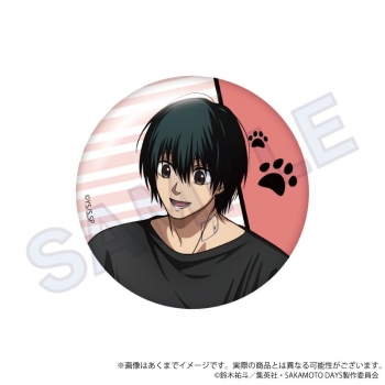 グッズ-バッチ】SAKAMOTO DAYS トレーディング缶バッジ 猫と戯れver 