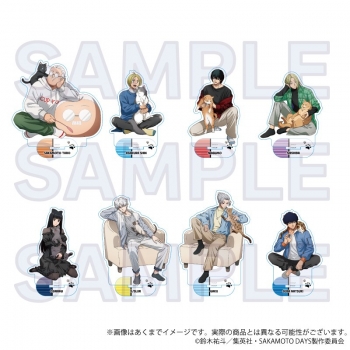 グッズ-スタンドポップ】SAKAMOTO DAYS アクリルスタンド 猫と戯れver 