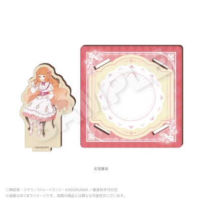 【グッズ-コースター】TVアニメ『 春夏秋冬代行者』春の舞 木製スタンドコースター お茶会 ver. 花葉雛菊
