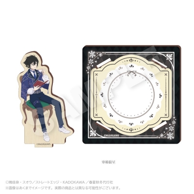 【グッズ-コースター】TVアニメ『 春夏秋冬代行者』春の舞 木製スタンドコースター お茶会 ver. 寒椿狼星