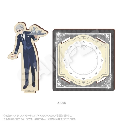 【グッズ-コースター】TVアニメ『 春夏秋冬代行者』春の舞 木製スタンドコースター お茶会 ver. 寒月凍蝶