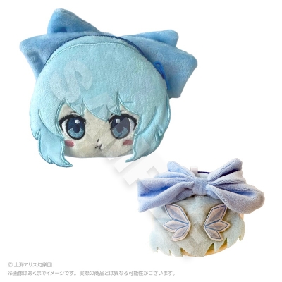 【グッズ-ポーチ】東方Project フェイスポーチ ちびっこver. チルノ
