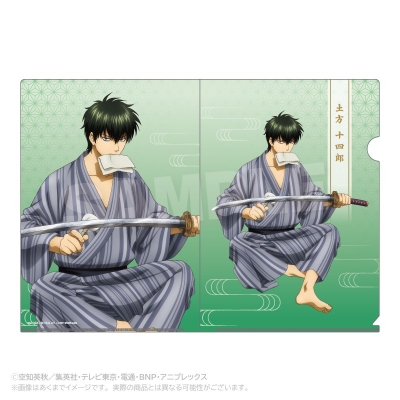 【グッズ-クリアファイル】銀魂 クリアファイル 手入れver. 土方十四郎