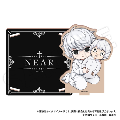 【グッズ-コースター】DEATH NOTE 木製スタンドコースター 指人形ver. ニア