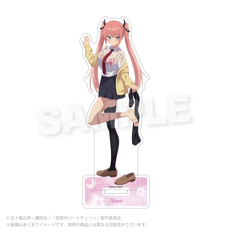 【グッズ-スタンドポップ】真夜中ハートチューン アクリルスタンド 雨宿りver. 日芽川 寧々