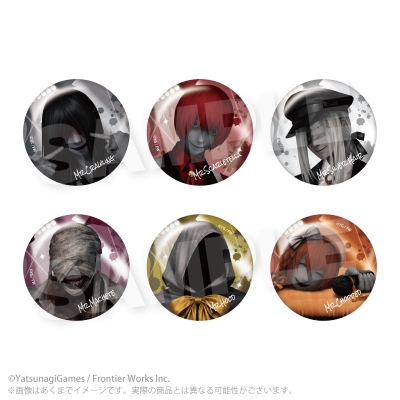【グッズ-バッチ】文字化化 トレーディング缶バッジ アイドルver.