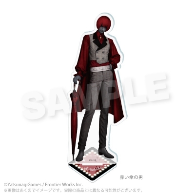 【グッズ-スタンドポップ】文字化化 アクリルスタンド アイドルver. 赤い傘の男