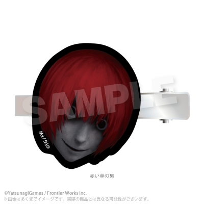 【グッズ-ヘアバンド】文字化化 前髪クリップ アイドルver. 赤い傘の男