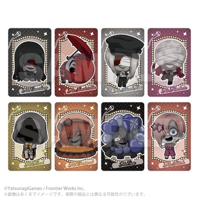 【グッズ-カード】文字化化 トレーディングミニキャラホログラムカード アイドルver.
