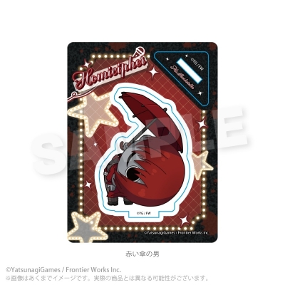 【グッズ-スタンドポップ】文字化化 ミニキャラスタンド アイドルver. 赤い傘の男