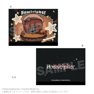 【グッズ-ポーチ】文字化化 フラットポーチ アイドルver. 生首