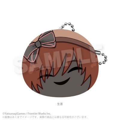 【グッズ-キーホルダー】文字化化 クッションキーホルダー アイドルver. 生首