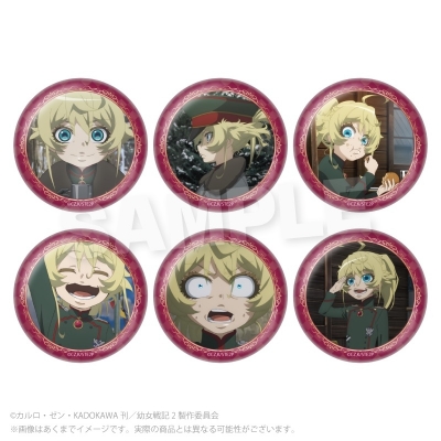 【グッズ-バッチ】幼女戦記Ⅱ コレクション缶バッジ ターニャver.