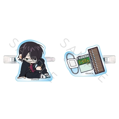 【グッズ-ヘアバンド】TVアニメ『3年Z組銀八先生』 前髪クリップ(ちぽっけシリーズ第2弾) YG(高杉晋助)