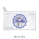 【グッズ-ポーチ】『プリンセッション・オーケストラ』 フラットクリアポーチ SA(ヴィオラ)の画像