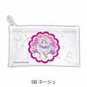 【グッズ-ポーチ】『プリンセッション・オーケストラ』 フラットクリアポーチ SB(ネージュ)の画像