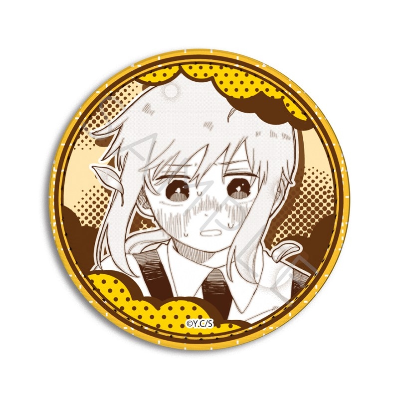 【グッズ-バッチ】『幼稚園WARS』 レザーバッジ(丸形) SA (リタ)