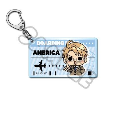【グッズ-キーホルダー】アニメ「ヘタリア World★Stars」 アクリルキーホルダー D(アメリカ)