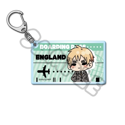 【グッズ-キーホルダー】アニメ「ヘタリア World★Stars」 アクリルキーホルダー E(イギリス)
