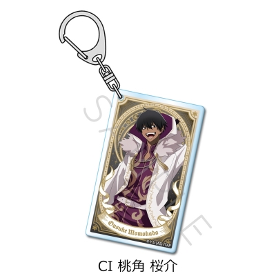 【グッズ-キーホルダー】TVアニメ「桃源暗鬼」 アクリルキーホルダー CI(桃角桜介)