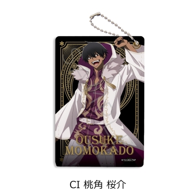 【グッズ-パスケース】TVアニメ「桃源暗鬼」 パスケース CI(桃角桜介)