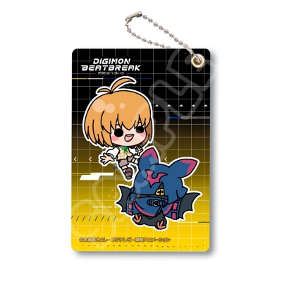 【グッズ-パスケース】TVアニメ『DIGIMON BEATBREAK』 パスケース C(久遠寺マコト&キロプモン)