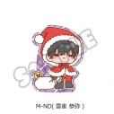 【グッズ-ステッカー】TVアニメ『家庭教師ヒットマンREBORN!』 クリアステッカー M-ND (雲雀 恭弥)の画像