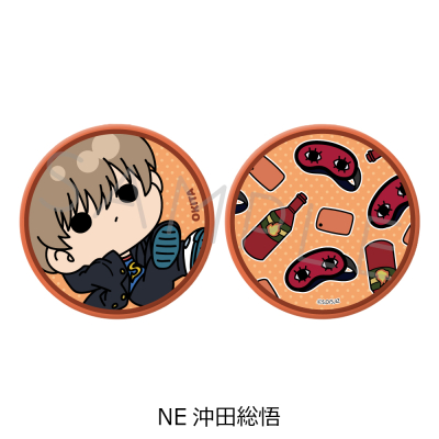 【グッズ-ミラー】TVアニメ『3年Z組銀八先生』 コンパクトミラー(mochochoシリーズ第2弾) NE(沖田総悟)