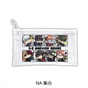 【グッズ-ポーチ】TVアニメ『3年Z組銀八先生』 フラットクリアポーチ(mochochoシリーズ第2弾) NA(集合)の画像