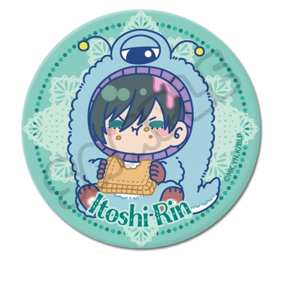 【グッズ-バッチ】TVアニメ『ブルーロック』 丸形缶バッジ(75mm) M-XB (糸師 凛)