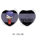 【グッズ-ミラー】TVアニメ『東京喰種トーキョーグール』 コンパクトミラー(ハート) MC(月山 習)の画像