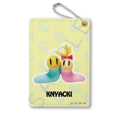 【グッズ-パスケース】ニャッキ! パスケース デザインC