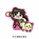 【グッズ-ステッカー】『犬夜叉』 クリアカードステッカー M-E(珊瑚&雲母)の画像