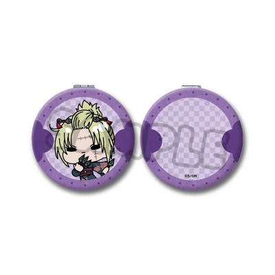 【グッズ-ミラー】『新劇場版 銀魂 -吉原大炎上-』 コンパクトミラー(mochochoシリーズ) H(月詠)