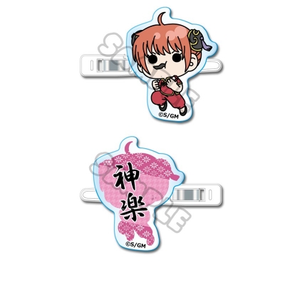 【グッズ-ヘアバンド】『新劇場版 銀魂 -吉原大炎上-』 前髪クリップ(mochochoシリーズ) C(神楽)