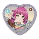 【グッズ-バッチ】『ラブライブ!虹ヶ咲学園スクールアイドル同好会』 レザーバッジ(ハート型) I(天王寺 璃奈)の画像