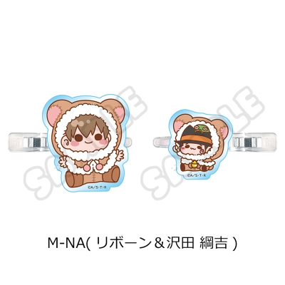【グッズ-ヘアバンド】TVアニメ『家庭教師ヒットマンREBORN!』 前髪クリップ M-NA (リボーン&沢田 綱吉)