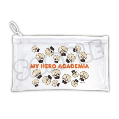 【グッズ-ポーチ】TVアニメ『僕のヒーローアカデミア』 POTEmocho 第2弾 フラットクリアポーチ PM-SA(爆豪勝己)