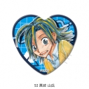 【グッズ-バッチ】『弱虫ペダル』 ハート型缶バッジ SI (真波 山岳)の画像